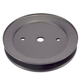 MaxPower 332516B spindle pulley close-up, durable design for reliable belt operation.