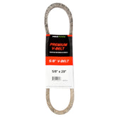 MaxPower 347574 Kevlar belt close-up in rugged outdoor setup for heavy-duty equipment
