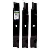 MaxPower 561554B three-blade pack for 60-inch mower, ready replacement