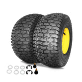 MAXROLLORS 2-pack tubeless front tire ready for precise mowing and reliable traction.