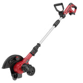 Mayoki brushless lawn edger with Milwaukee 18V compatibility for cordless edging.