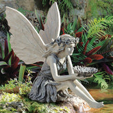 MBVBN outdoor garden fairy statue adds charming angel decor to lawns and patios