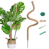 Mcbazel 63-inch bendable moss pole supports climbing plants indoors