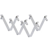 Mcduyant stainless steel pool clip securing a brush on a standard pole for reliable attachment