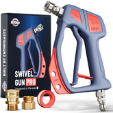 McKillans Swivel Gun Pro main view highlighting ergonomic design for comfortable washing.
