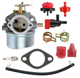 MDAIRC Tecumseh HMSK80/90 carburetor assembly view for quick fit on engines