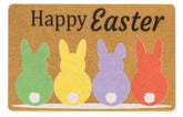 Mealah Easter Bunny doormat adds festive outdoor appeal for your entry.