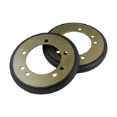 Meckparts friction wheel disc 04743700 closeup showing rugged steel for reliable engagement.