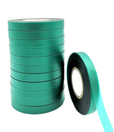 Medoore 12-rolls stretch tie tape in green for durable garden training.