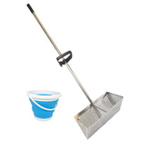 Meegoon sand flea rake head for efficient beach sand collection.