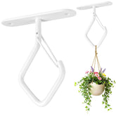Meilidy ceiling plant hook with safety buckle for secure indoor and outdoor use