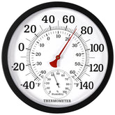 MEINV 10.5-inch outdoor thermometer dial for quick readings from a distance