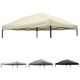 Mejreiik canopy top 118x118 beige provides durable shade replacement for 10x10 straight-leg frames.