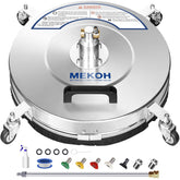 MEKOH 18-inch surface cleaner for driveways delivers streak-free cleaning and efficiency.