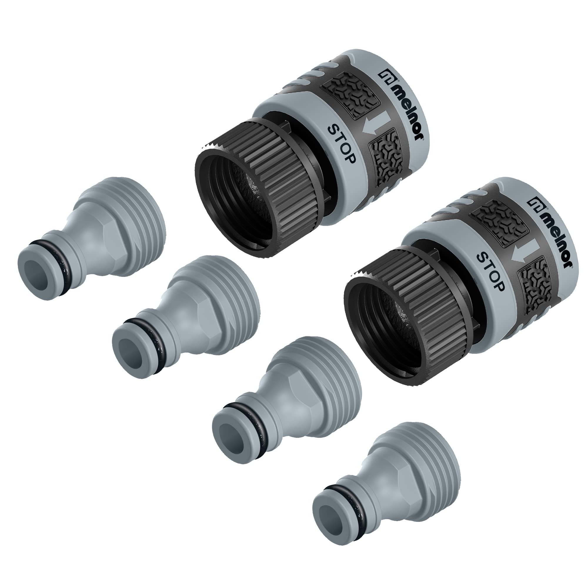 Melnor 65175AMZ quick connect starter set for fast tool switching