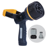 Melnor Torrent Fireman's Nozzle with seven patterns for versatile outdoor cleaning.