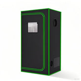 MelonFarm 2x2 grow tent interior with reflective lining improves light efficiency