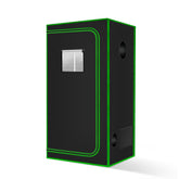 MELONFARM small grow tent front view for compact Aerogarden setup, ideal for small spaces.
