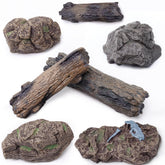 MEMOVAN artificial tree stumps for detailed dioramas and displays.