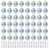 MerryNine 20mm crystal ball rainbow pendant for window light show