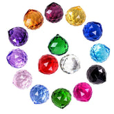 MerryNine 30mm crystal ball prism reflecting sunlight into vivid rainbows.
