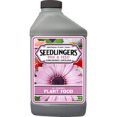 Messinas Seedlingers L-PF-032-C bottle ready to boost plant vitality indoors and outdoors.