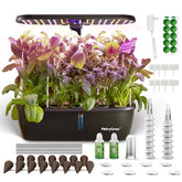 MetryGrow MG-15 full-spectrum LED powers steady indoor plant growth.