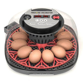 Meuiosd incubator humidity display panel shows precise environment for eggs.