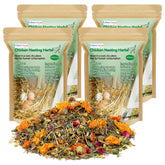 MEWTOGO nesting herbs in coop setup provide fresh scent for nesting.