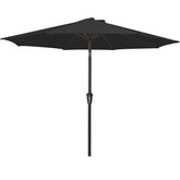 MEWAY 9ft canopy shade covers large outdoor dining area for comfort