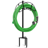 Meykwod garden hose stand keeps hoses off the ground for a tidy outdoor space.