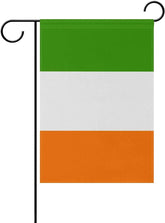 mflagperft Ireland flag for front yard display with crisp outdoor colors.