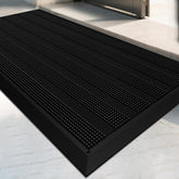 Mibao front door mat with all-weather durability and flat profile for entryways.