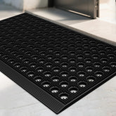 Mibao front door mat spliceable design adapts to entryways and thresholds.