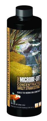 Microbe-Lift MLCBSE1L barley straw extract bottle for healthy pond water