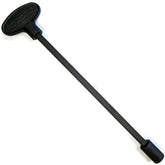 Midwest Hearth universal valve key, 8-inch flat black, for easy gas valve access and compatibility.
