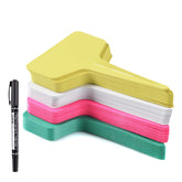 MIHEY plant labels with marker pen offer durable plant identification for seedlings
