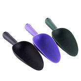 Mimeile plastic garden shovel with green handle for easy planting and precise depth