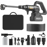 MIMYTH cordless pressure washer in compact design for easy portability and storage