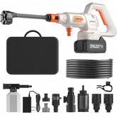 MIMYTH cordless pressure washer glacier white for versatile outdoor cleaning
