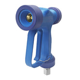 MINGOU blue soft wash gun front view for high flow exterior cleaning