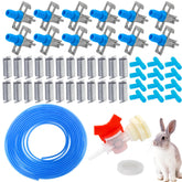 MingQiEven watering kit components laid out for quick installation.