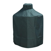 Mini Lustrous cover for Large Big Green Egg front view shields from rain and sun