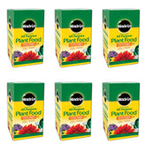 Miracle-Gro All Purpose Feed bottle pour shows easy dosing for thriving plants.