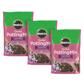 Miracle-Gro orchid potting mix coarse blend bundle with three bags for easy orchid setup
