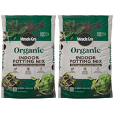 Miracle-Gro Organic Indoor Potting Mix for seed starting and early growth.