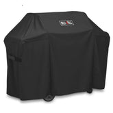 MissGrill 7130 grill cover on Genesis II 310 securely protects outdoors