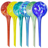 Mission Gallery plant watering globes set in a six-pack provides steady indoor moisture.
