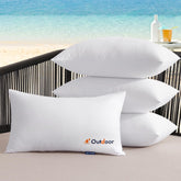 MIULEE outdoor pillows 4-pack pattern for stylish patio decor and durable outdoor use.