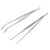 MIUPOO long-handle straight tweezers offer precise grip for delicate crafts